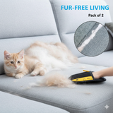 Pet Hair Removal Gloves (Pack of 2)