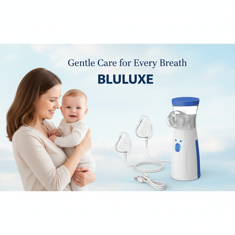 Portable Ultrasonic Rechargeable Mesh Nebulizer Machine