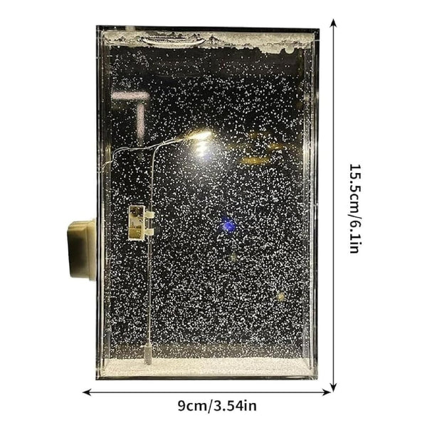 BLULUXE Snow Scene Light Street Lamp